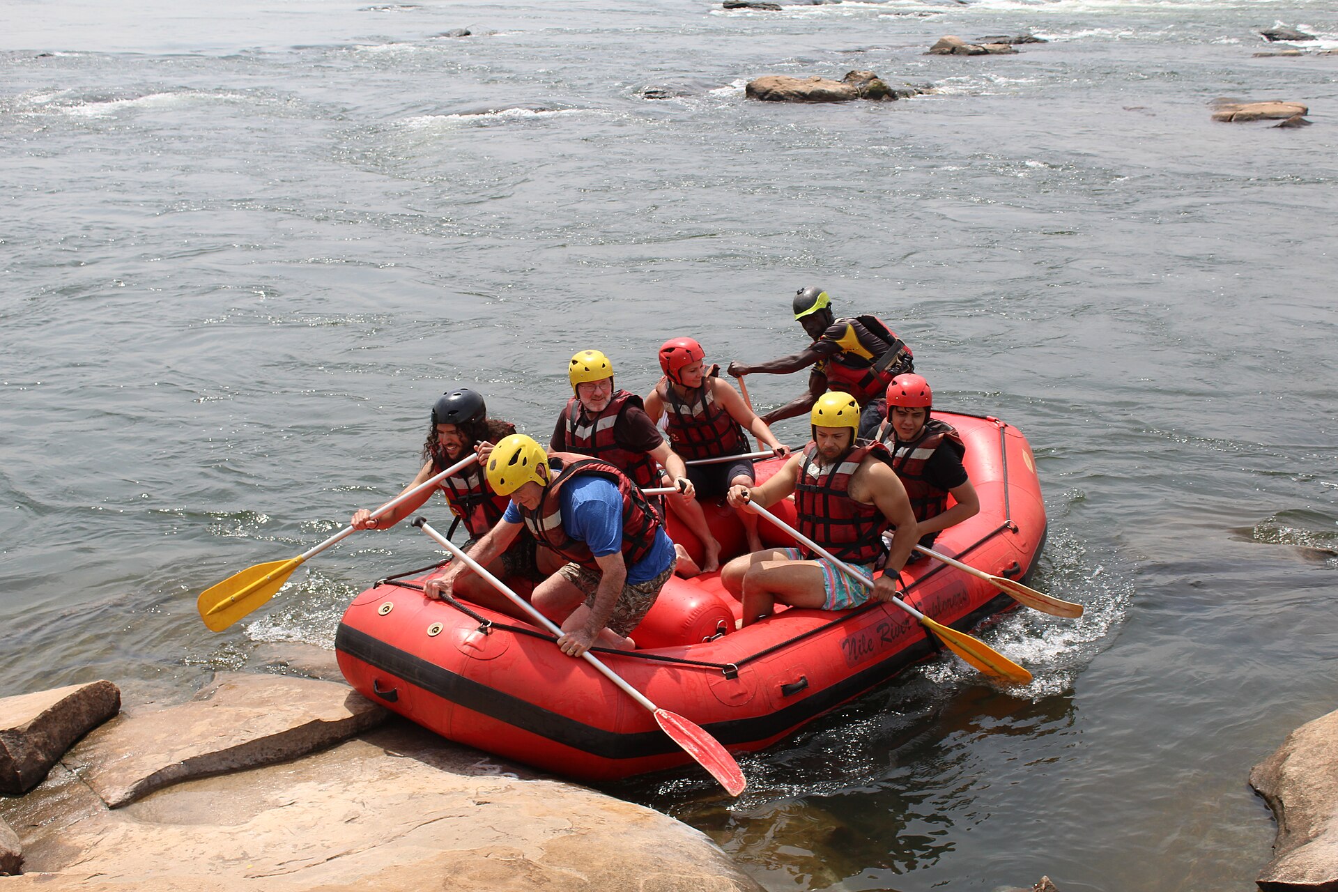 Rafting sur la rivière Donggang